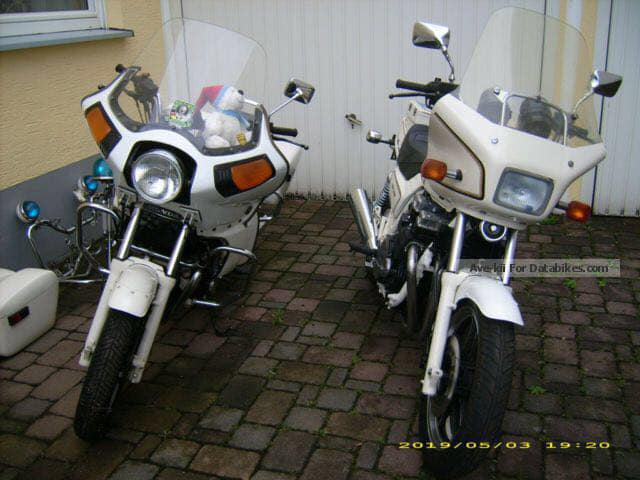 Honda CBX 750P Police version uit 1986