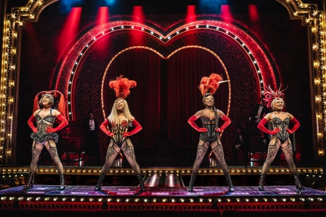 Moulin Rouge! de Musical in het Beatrix Theater in Utrecht