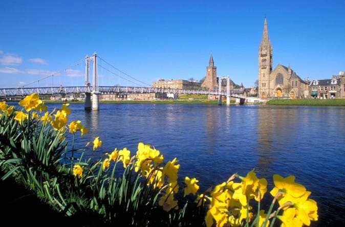 Schotland met haar hoofdstad Edinburgh