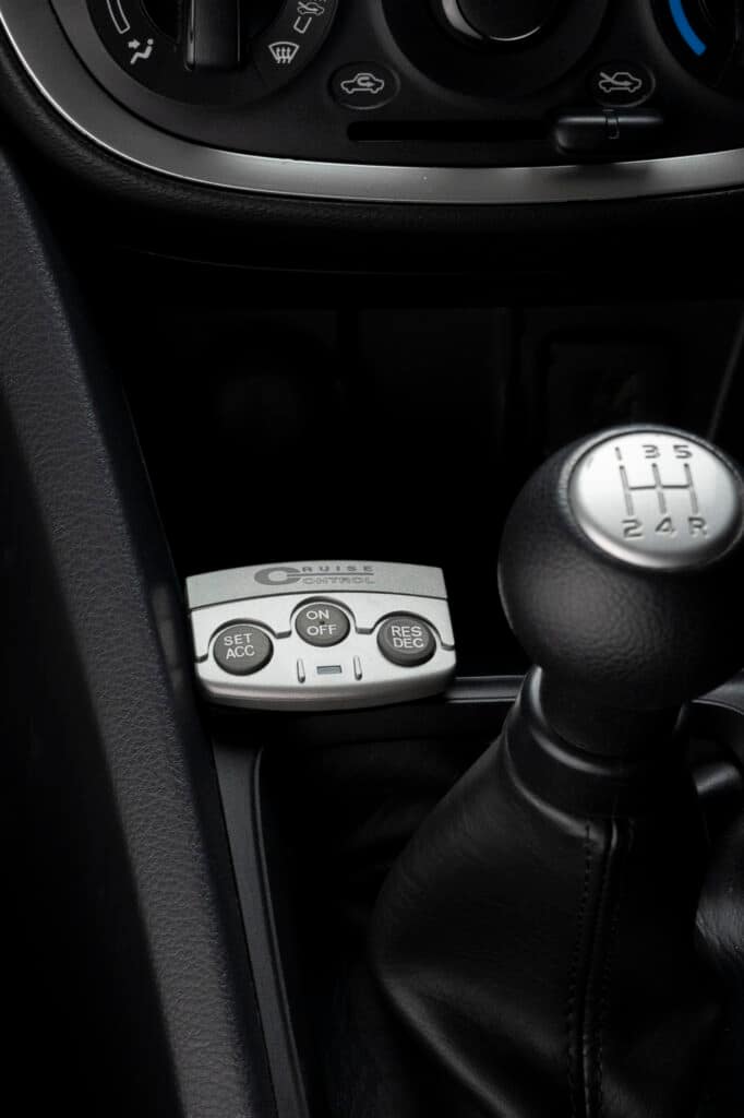 CM7 dashboard Cruise Control bediening