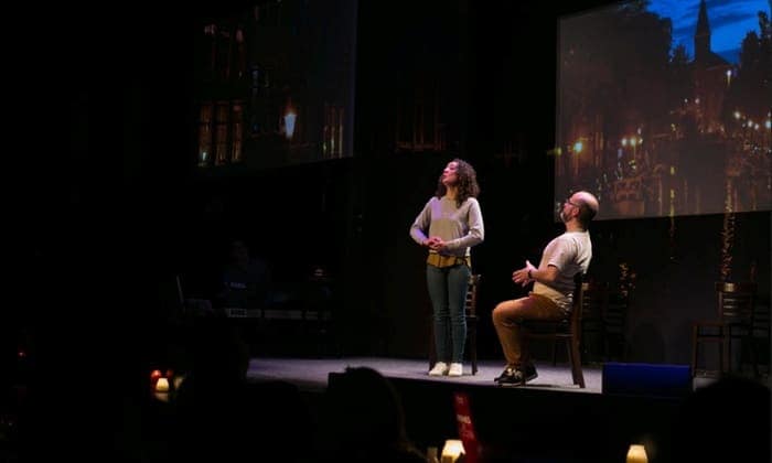 Improvisatie humor in Boom Chicago