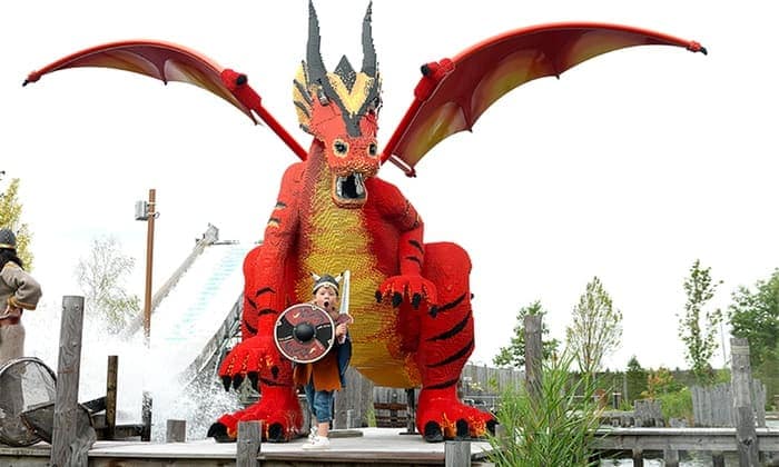 Niet meer te tellen zoveel blokjes en zoveel modellen in Legoland, Denemarken