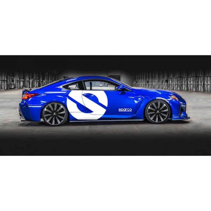 Sparco Wieldoppen Lazio - 14-inch - Zwart/Grijs - Set van 4 stuks