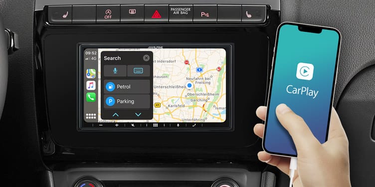 "Alpine iLX-W690D - 7"" Multimedia systeem met CarPlay, AA & DAB"
