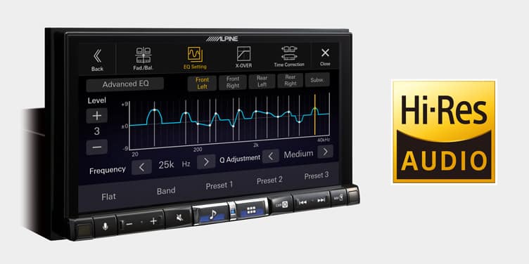 "Alpine iLX-705D - 7"" Digital Media Station met CarPlay en AA"