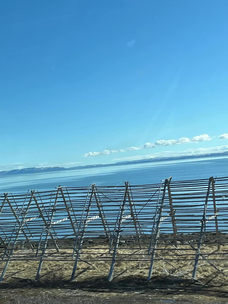 Voor het drogen van vis 