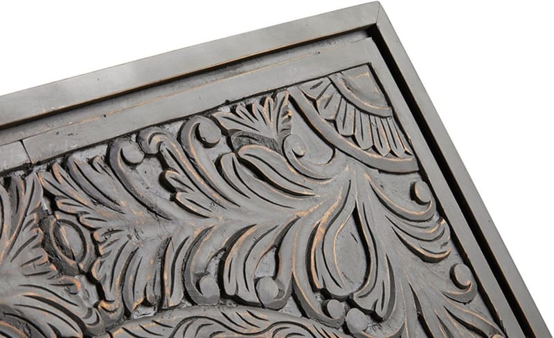 2-deurs kast Carving houtsnijwerk - Afbeelding 2