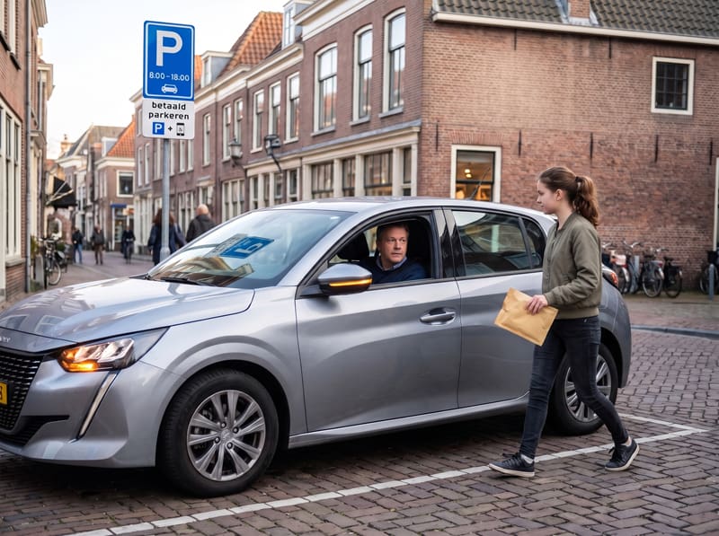 Je bekijkt nu Parkeerbelasting bij ophalen klein pakketje
