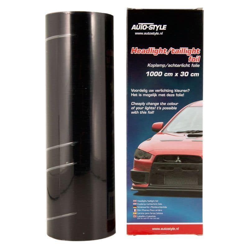 MTR Koplampfolie Zwart