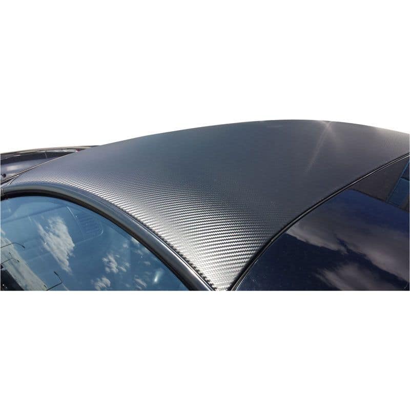 3D Carbon Car Wrapping Folie - Zwart - 152x200cm