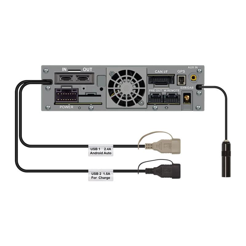 "Alpine iLX-705D - 7"" Digital Media Station met CarPlay en AA"