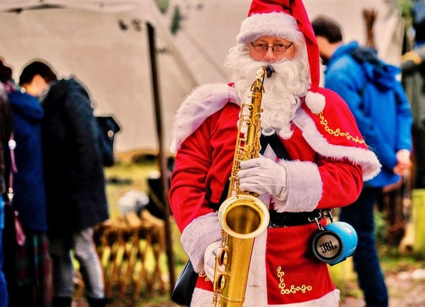 Live muziek op de KerstFair.