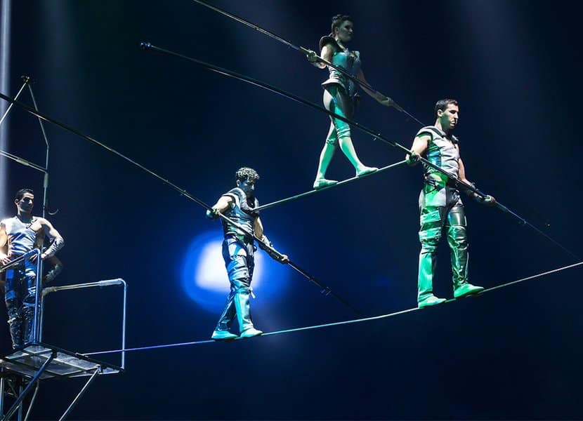 Spectaculaire shows in het wintercircus Utrecht.