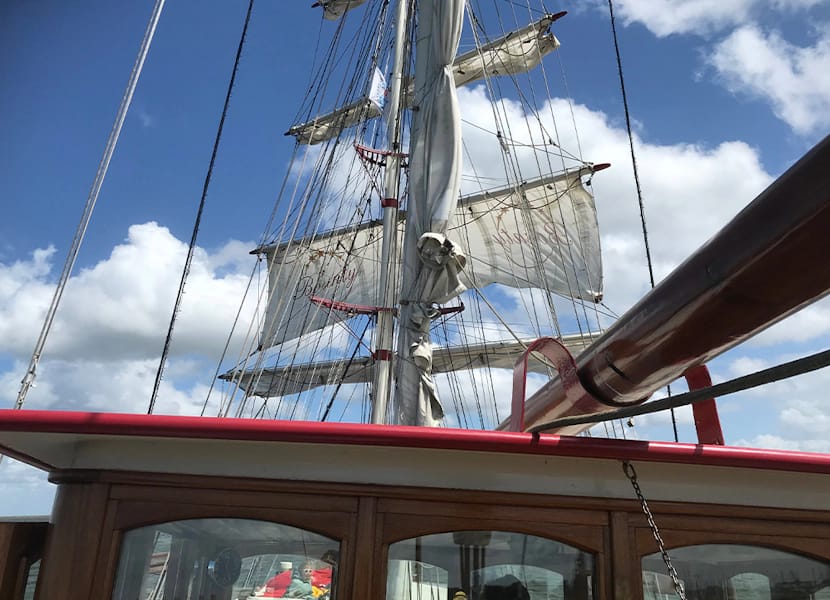 Zeilen op IJsselmeer met De Bounty