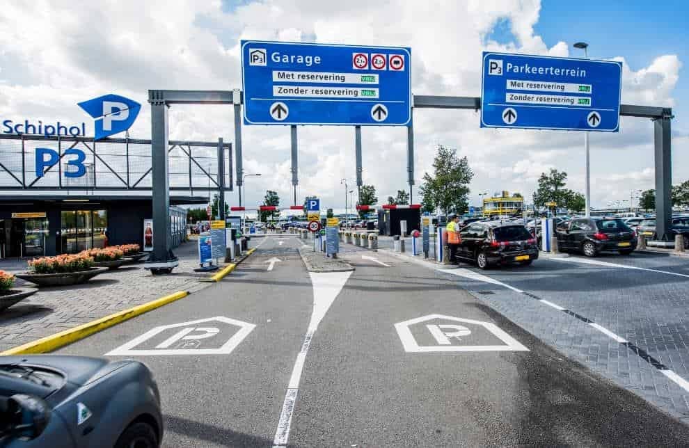 Parkeren op Schiphol