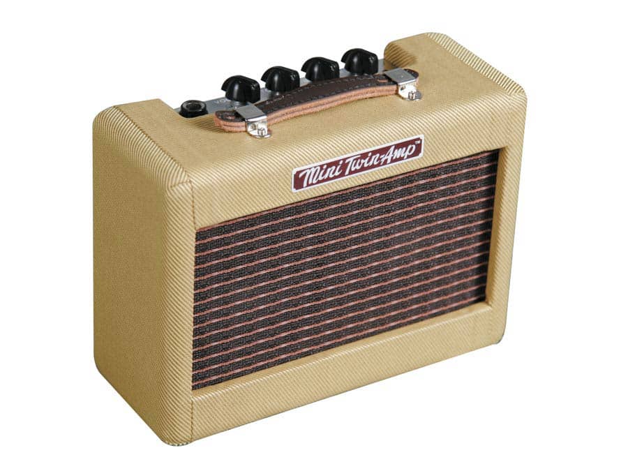 lijden bank vitaliteit Miniatuur versterker Fender 'Mini '57 Twin-Amp™', houten behuizing, 2W,  2×2″ speakers – ToTheMaxx Music