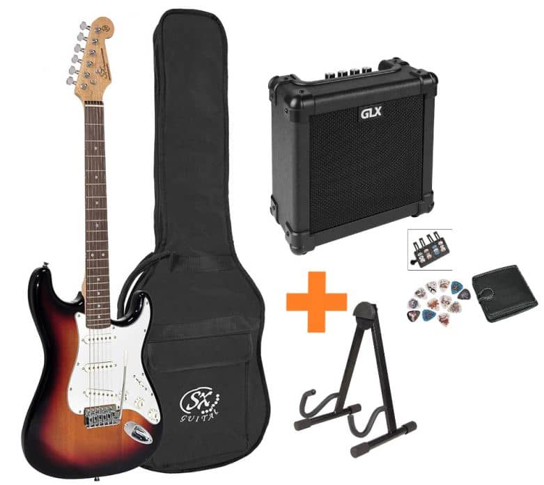 Werkloos Kapper Accountant Elektrische gitaarpakket SX ED1/3TS incl. versterker en tas! – ToTheMaxx  Music