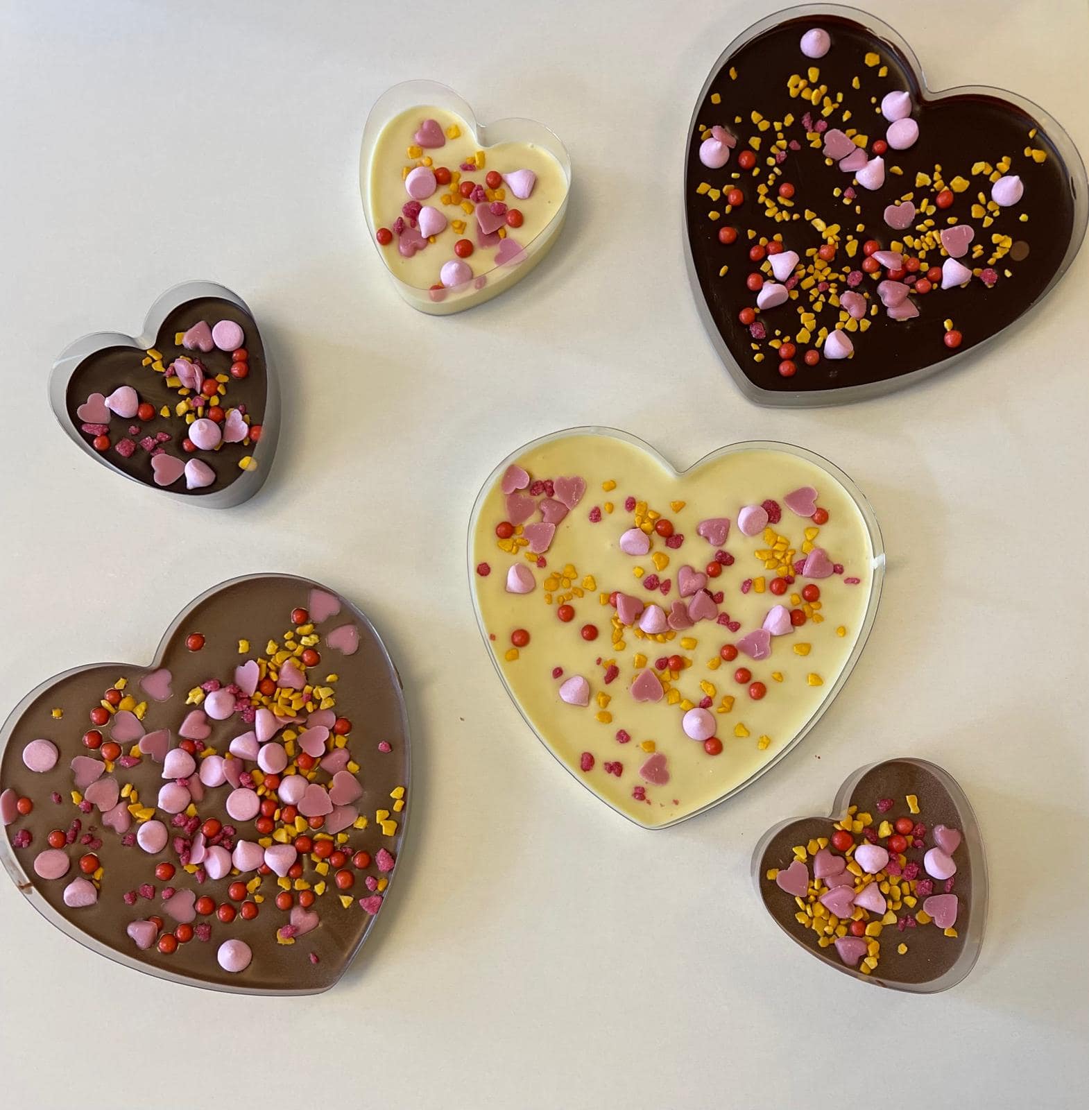 Chocolade hart – groot