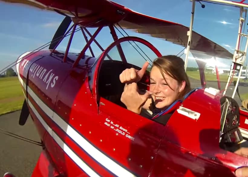 Lesvlucht stuntvliegen